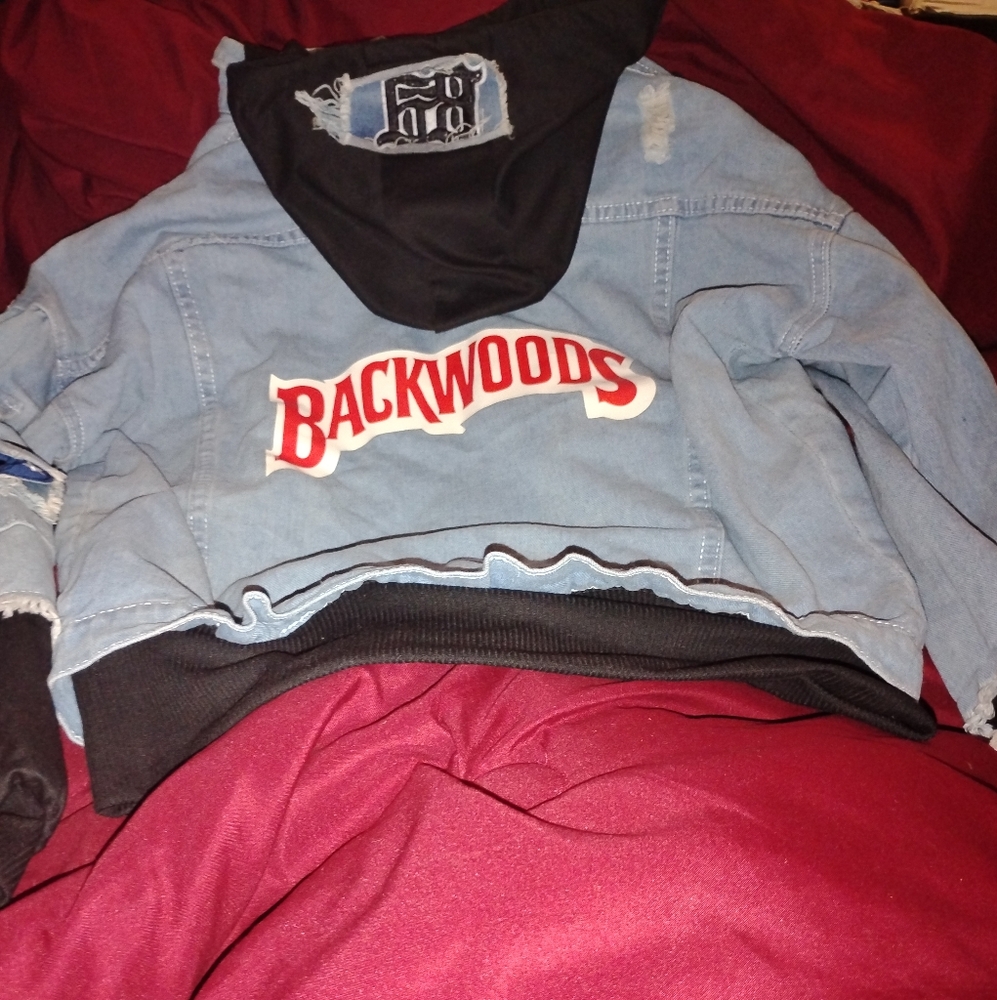 Backwoods Women's Light Blue Jean Jacket